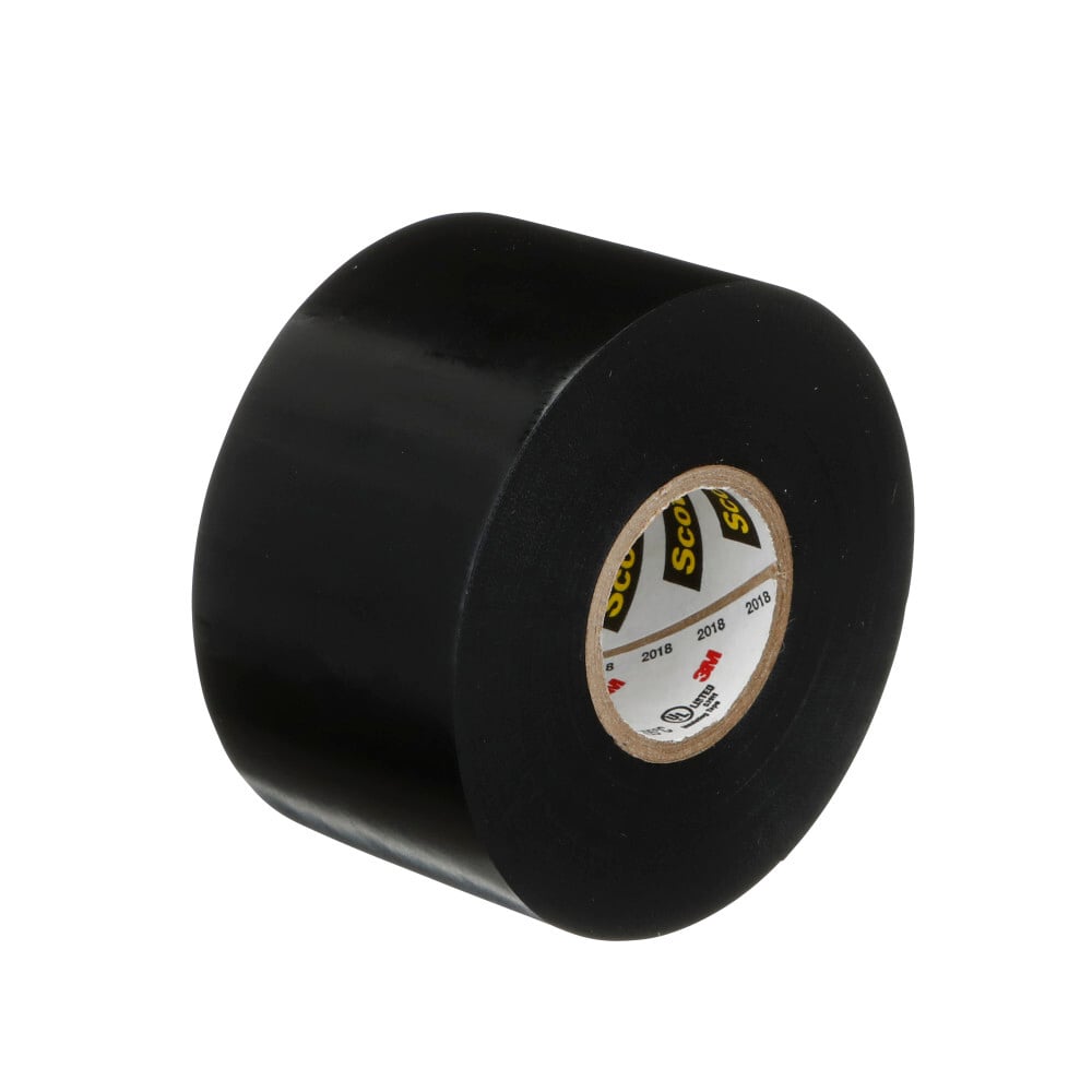 7000058433 Scotch Premium Vinyl Electrical Tape Super 88, 1-1/2 inch x 44 ft, Black