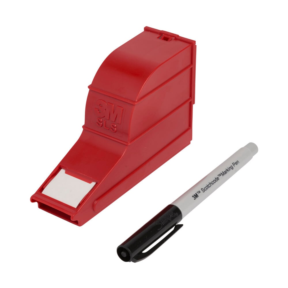 3M(TM) ScotchCode(TM) Wire Marker Write-On Dispenser SLS, Wire O.D. 0.15 to 0.49 Inches
