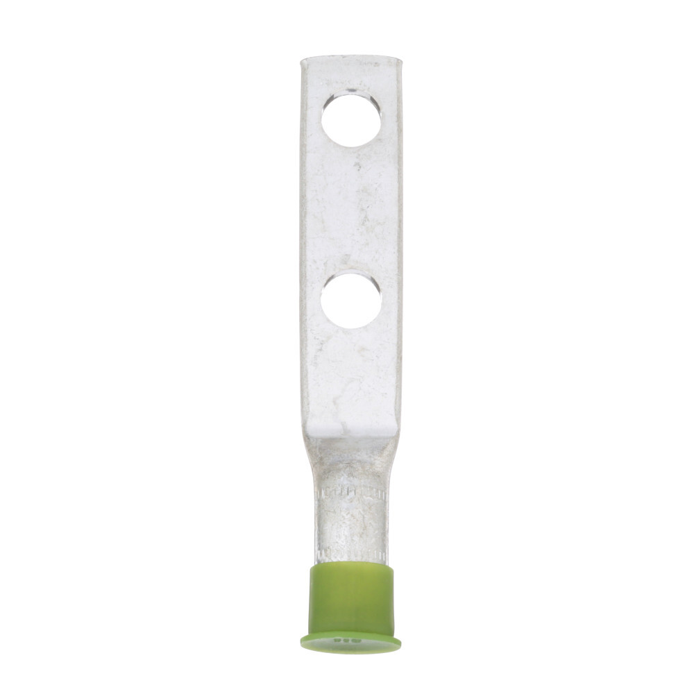 3M(TM) Scotchlok(TM) Copper/Aluminum Two Hole Lug 40137, Olive, 2/0 AWG, 10 per case