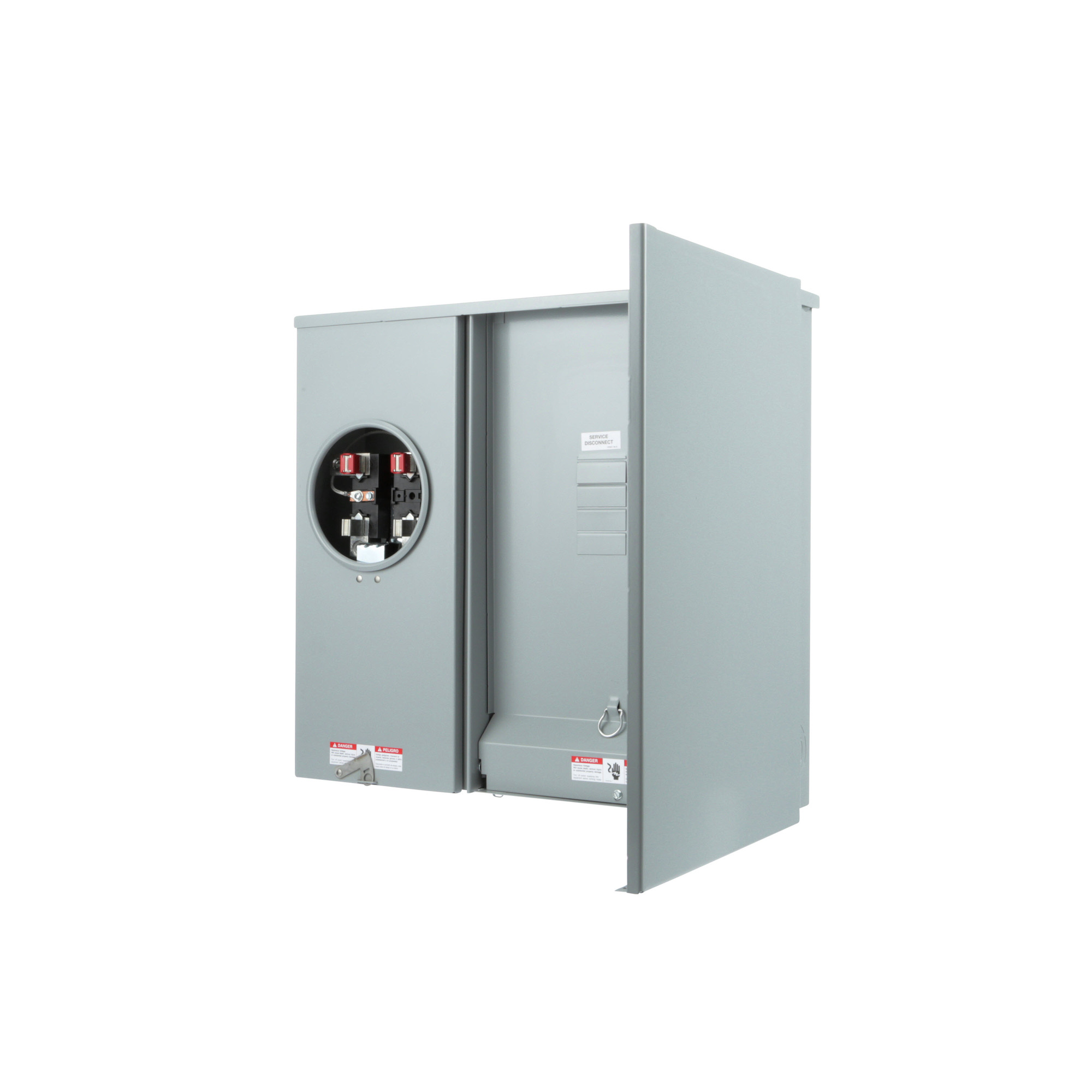 MC0816B1200TH MC 8 Spaces, 16 Circuits, 200 Amp, 4 Jaw, OH, UG, Ringed, FTL, 2 Hub