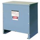 Low voltage transformer, non ventilated dry type, 3 phase, 150kVA, 480V primary, 208Y/120V secondary, Type 3R