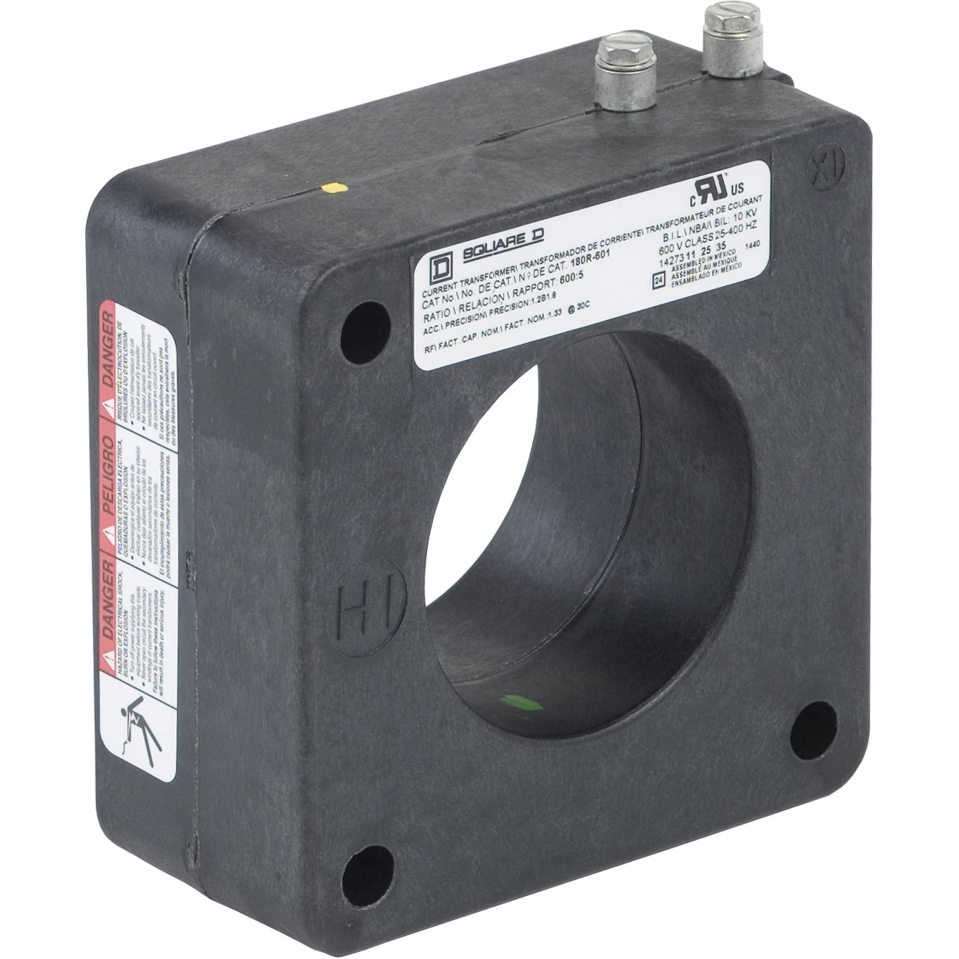 TRANSFORMER CURRENT 600:5 2-1/2 ID
