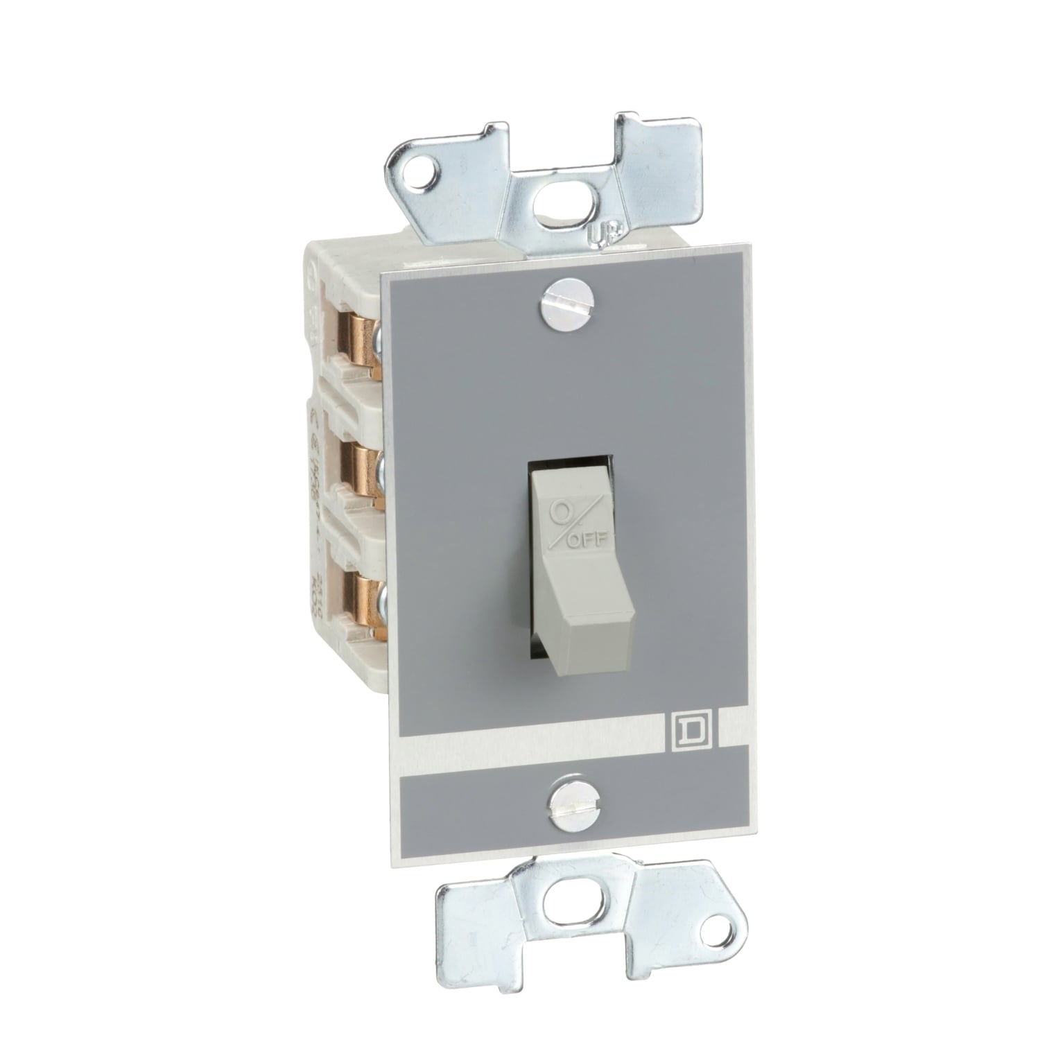 Switch, manual, 30A, 3 pole, 10 HP at 575 VAC, three phase, toggle operated, no indicator, open style