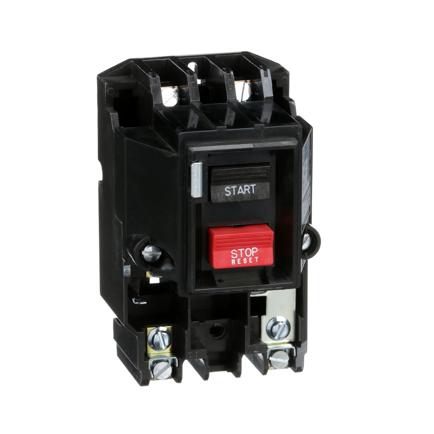 Manual Starter, integral horsepower,  NEMA M0, 600 VAC, 2 pole, 2 HP at 230 VAC, single phase, no indicator, open style