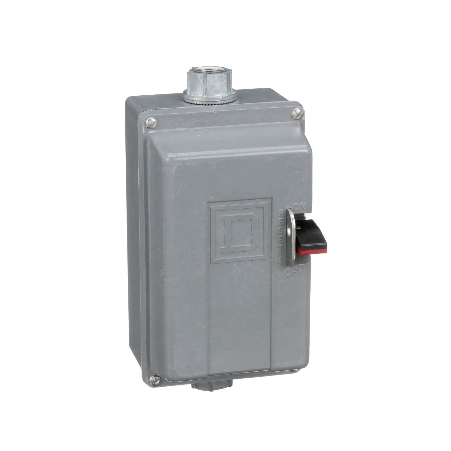 Manual starter, integral horsepower,  NEMA M0, 600VAC, 3 pole, 5HP at 380/575VAC, 3 phase, no indicator, NEMA 4/4X