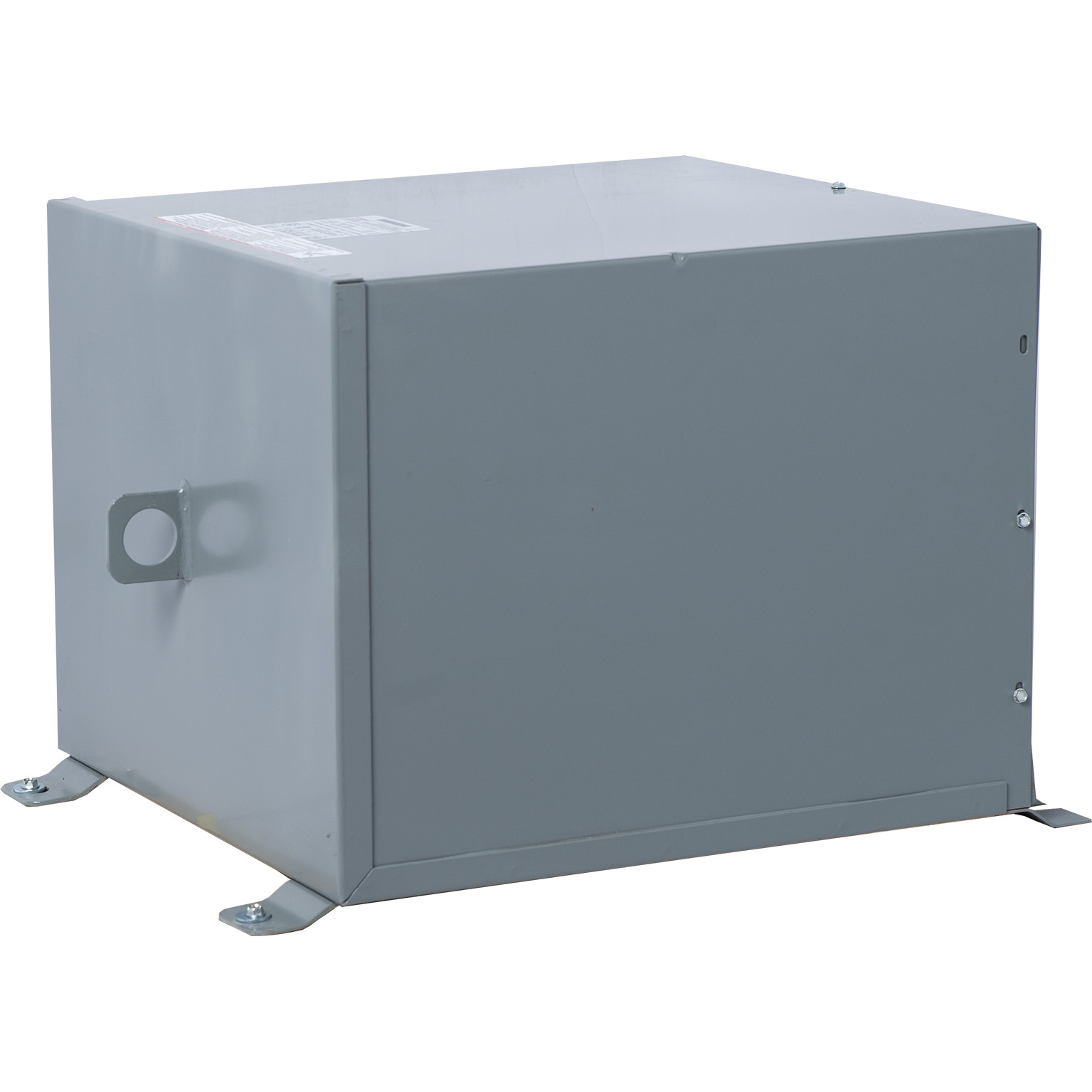 Low voltage transformer, encapsulated dry type, 1 phase, 25kVA, 480V primary, 120/240V secondary, Type 3R