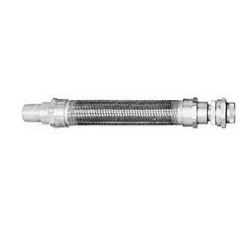 Flexible Coupling, 1 x 24 inch, Male x Union, Bronze Braid Outer/Brass Inner