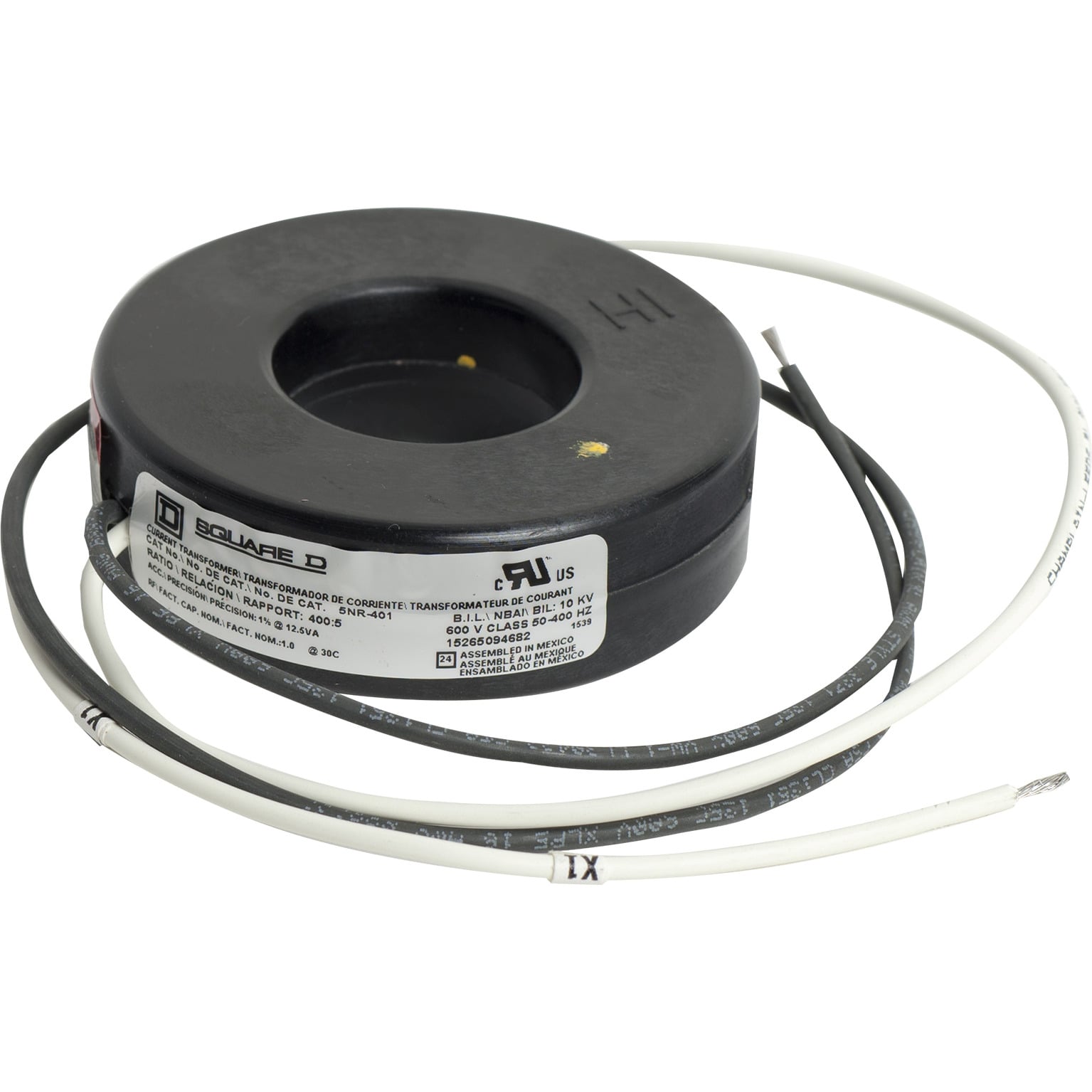 TRANSFORMER CURRENT 400:5 1-9/16 ID