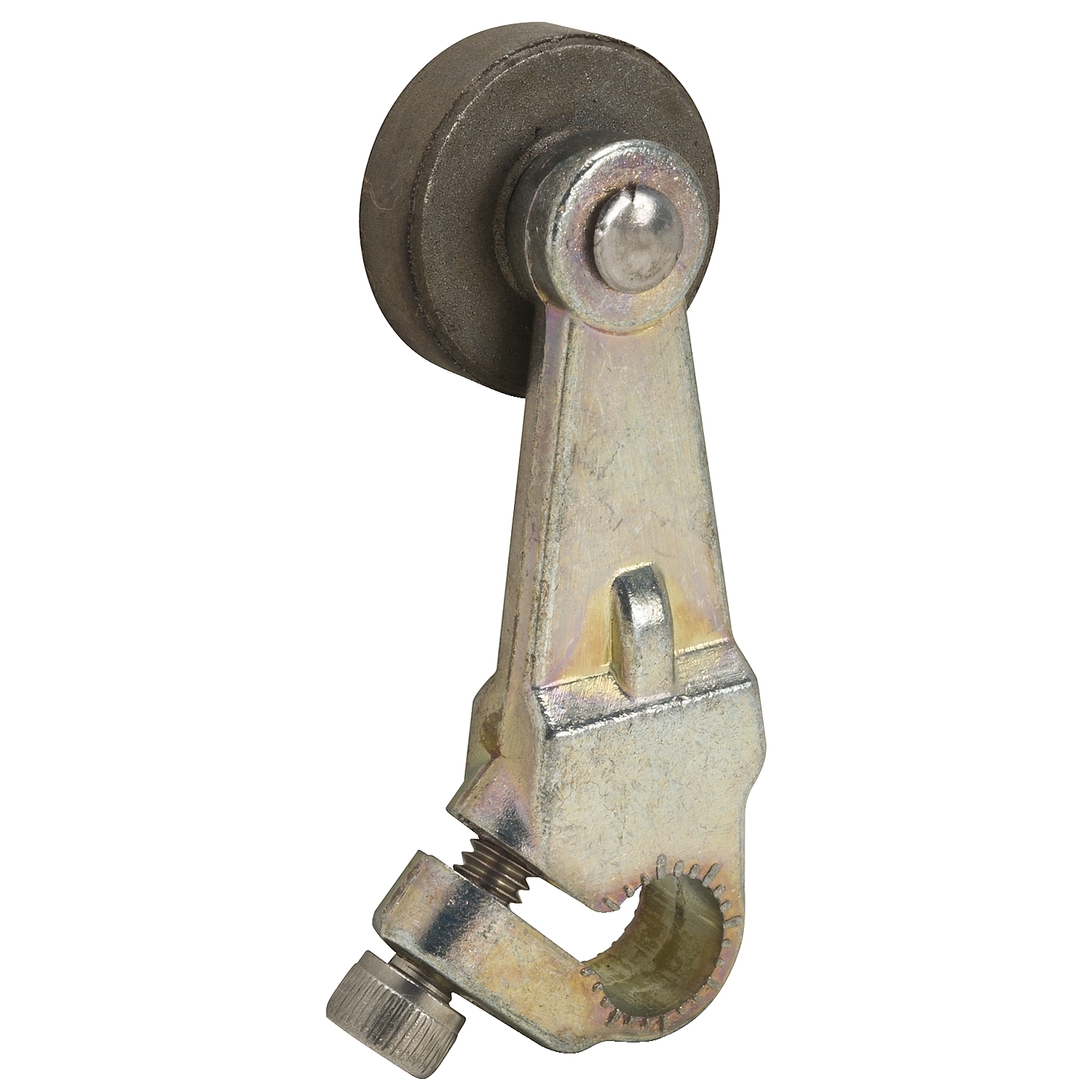 Limit switch lever, 9007, 9007MS/ML zinc, fixed length, inside nylon roller