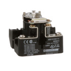 Power Relay, Type C, 2.0 HP, 30A resistive at 300 VAC, SPST, 1 normally open contact, 24 VAC coil