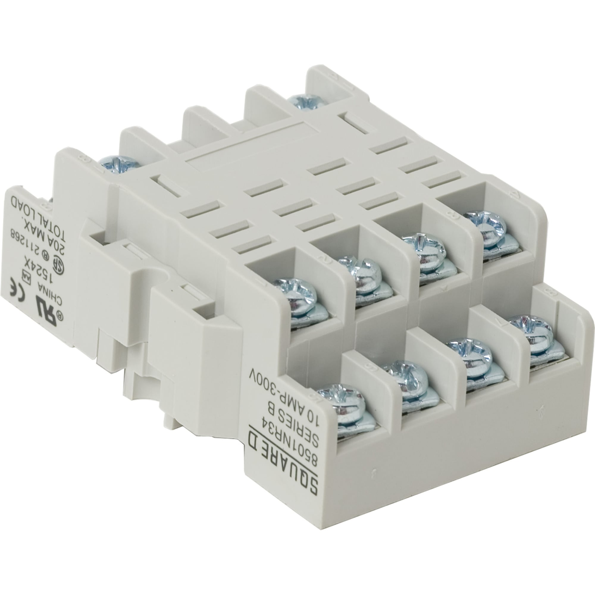 Plug in relay, Type N, relay socket, 14 blade, for 8510R relays, bulk packaged
