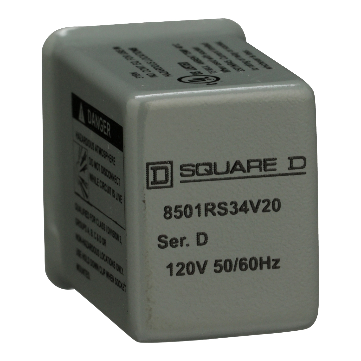 Miniature Relay, Harmony 8501R, low voltage, 4PDT, 14 blades, 5A resistive at 240V AC, coil, 0.5HP at 277V AC, 120V AC, 4NO+ 4NC