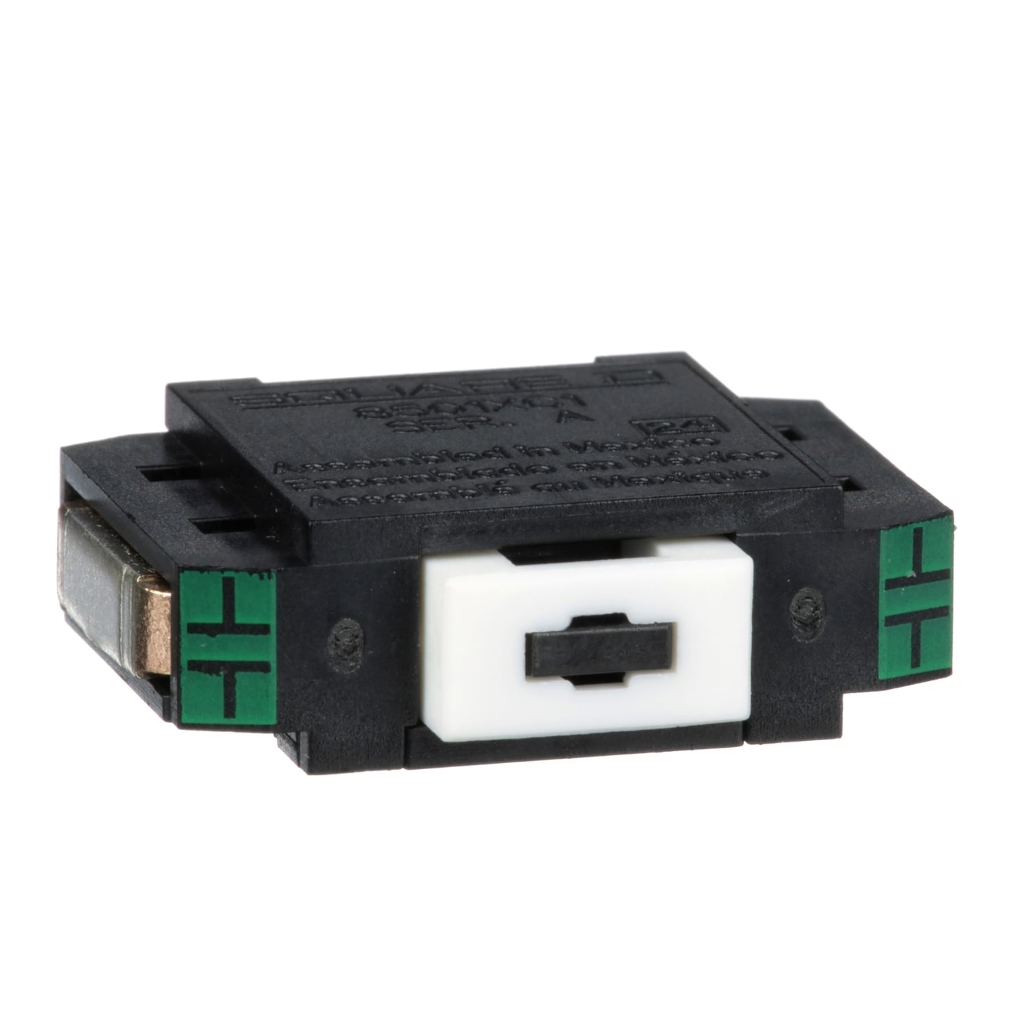 Standard contact cartridge, Harmony 8501X, 10A resistive at 600V AC, 24V DC, 1NO or 1NC contact, standard contact cartridge