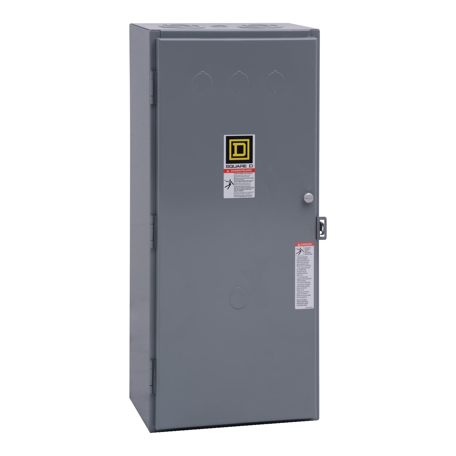 NEMA Contactor, Type S, nonreversing, Size 4, 135A, 100HP at 575VAC, 3 phase, up to 100kA, 3 pole, 120V coil, NEMA 1 [TAA]