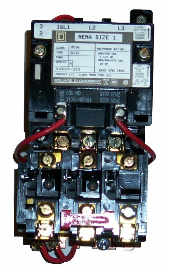 STARTER 240VAC 36A NEMA SPECIAL