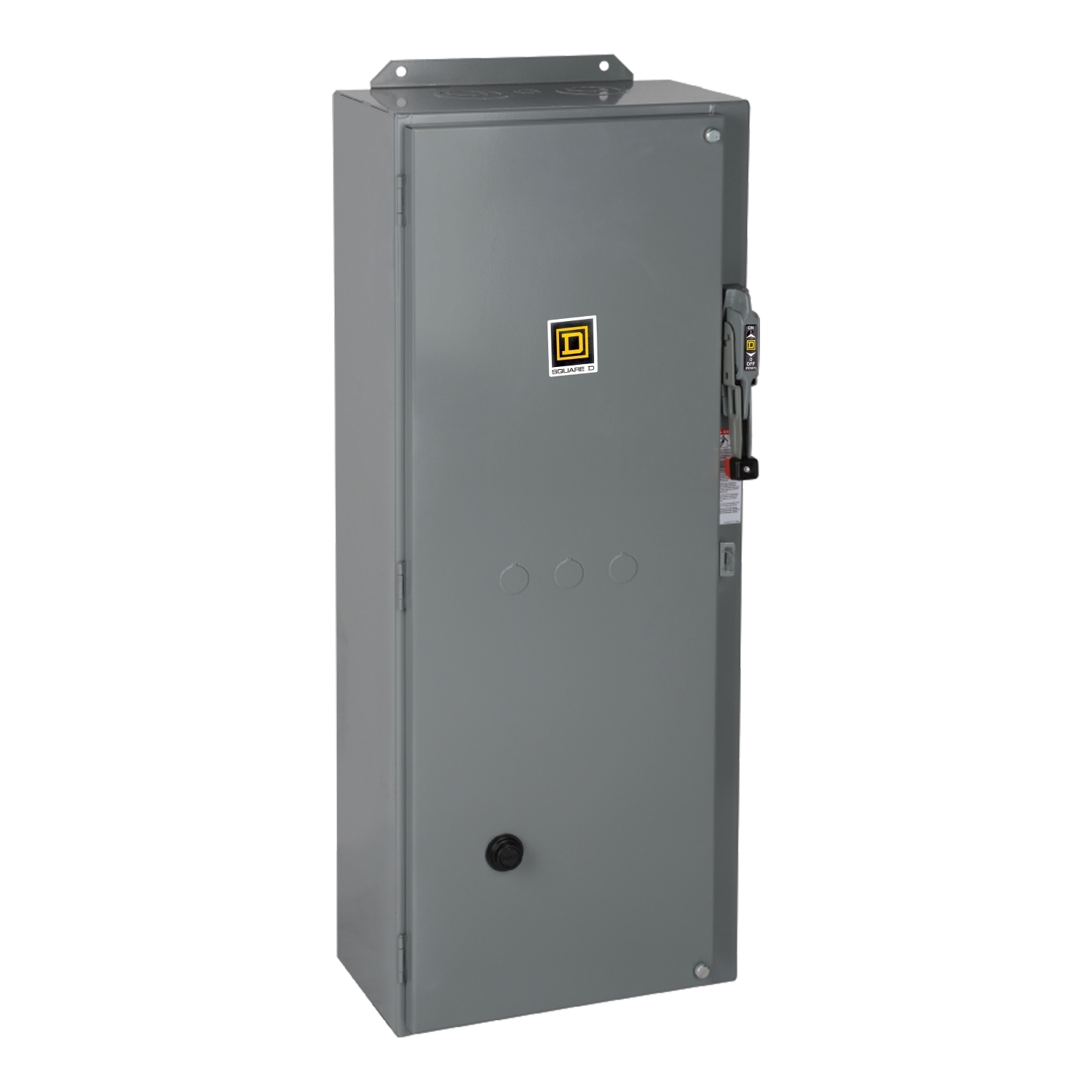 NEMA combination starter, Type S, 100A fusible disconnect, Size 3, 90A, 50HP at 600VAC, 3 phase, 3 pole, melting alloy, 120VAC coil, NEMA 1 [TAA]