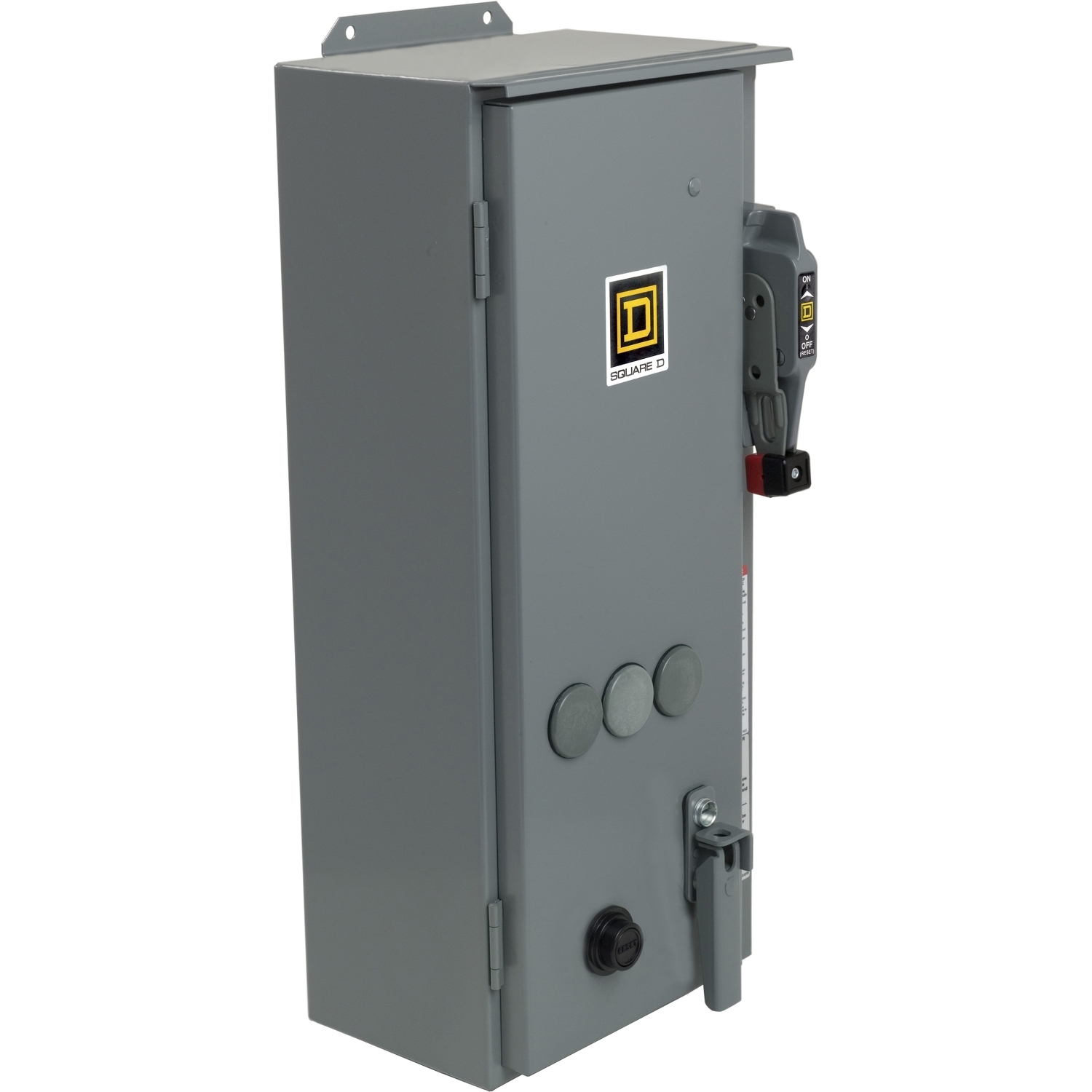 NEMA Combination Starter, Type S, HHL electronic motor circuit protector, Size 0, 18A, 5HP at 600VAC, 3 phase, melting alloy, 120VAC coil, NEMA 12 [TAA]