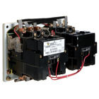 NEMA Contactor, Type S, reversing, vertical, Size 4, 135A, 100 HP at 575 VAC, 3 phase, 3 pole, 120 VAC coil, open style