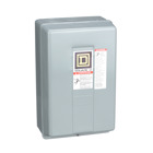 Contactor, Type L, multipole lighting, electrically held, 30A, 10 pole, 600 V, 110/120 VAC 50/60 Hz coil, NEMA 1