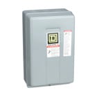 Contactor, Type L, multipole lighting, electrically held, 30A, 2 pole, 600 V, 110/120 VAC 50/60 Hz coil, NEMA 1