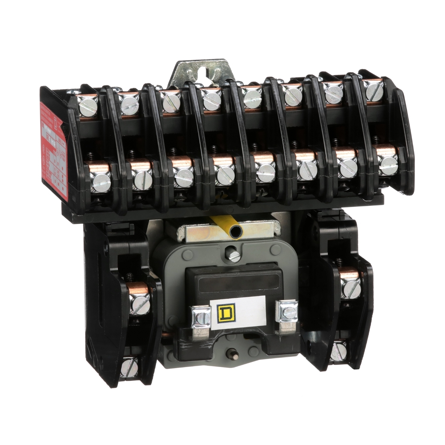Contactor, Type L, multipole lighting, electrically held, 30A, 10 pole, 600V, 277VAC 60Hz coil, open style [TAA]
