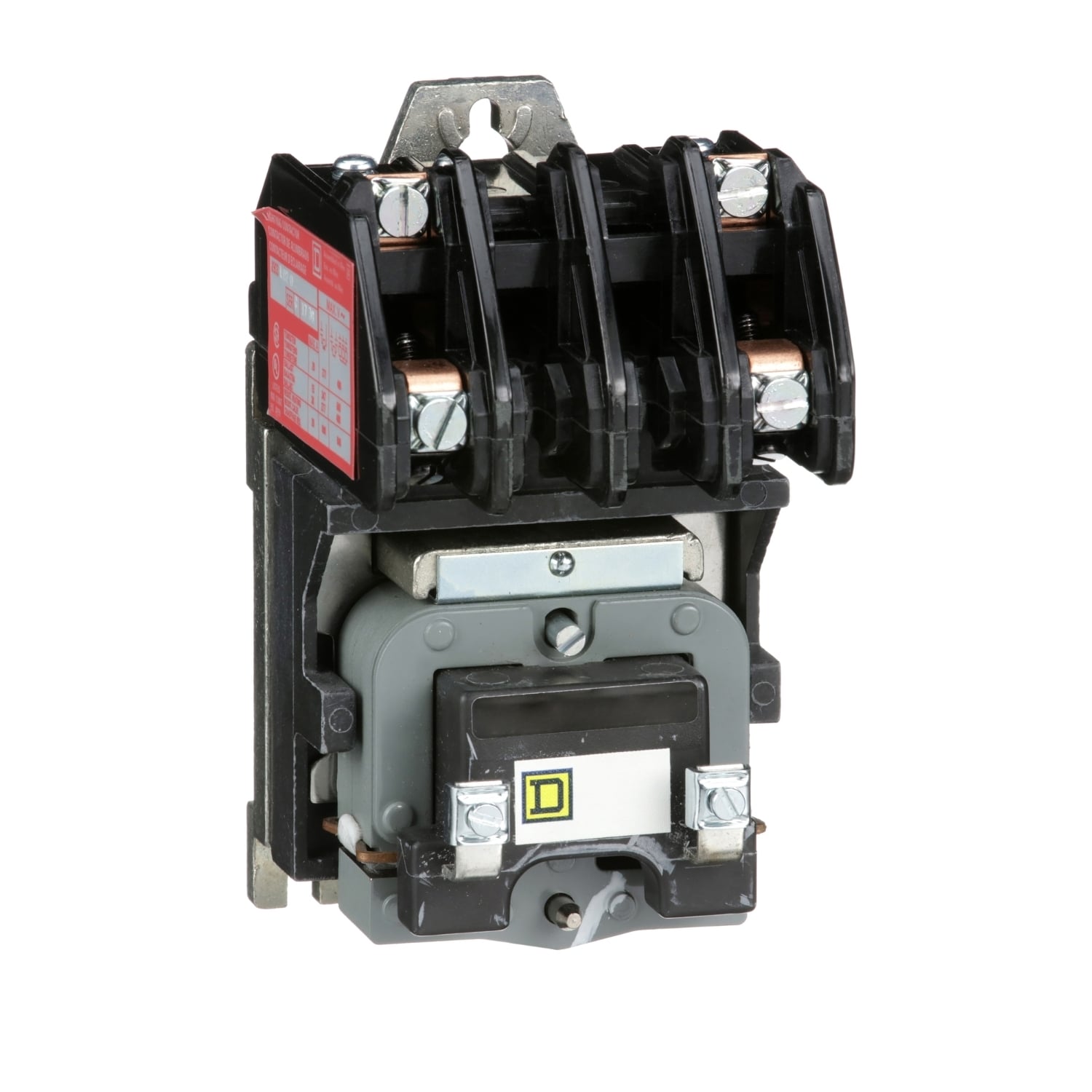 Contactor, Type L, multipole lighting, electrically held, 30A, 2 pole, 600V, 277VAC 60Hz coil, open style [TAA]