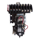 8903LX mechanically held lighting contactor, 8 P, 8 NO, 30 A, 600 V, 24 V 60 Hz coil, open