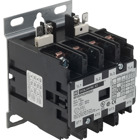 Contactor, Definite Purpose,  30A, 4 pole, 20 HP at 575 VAC, 3 phase, 110/120 VAC 50/60 Hz coil, open, UL Listed