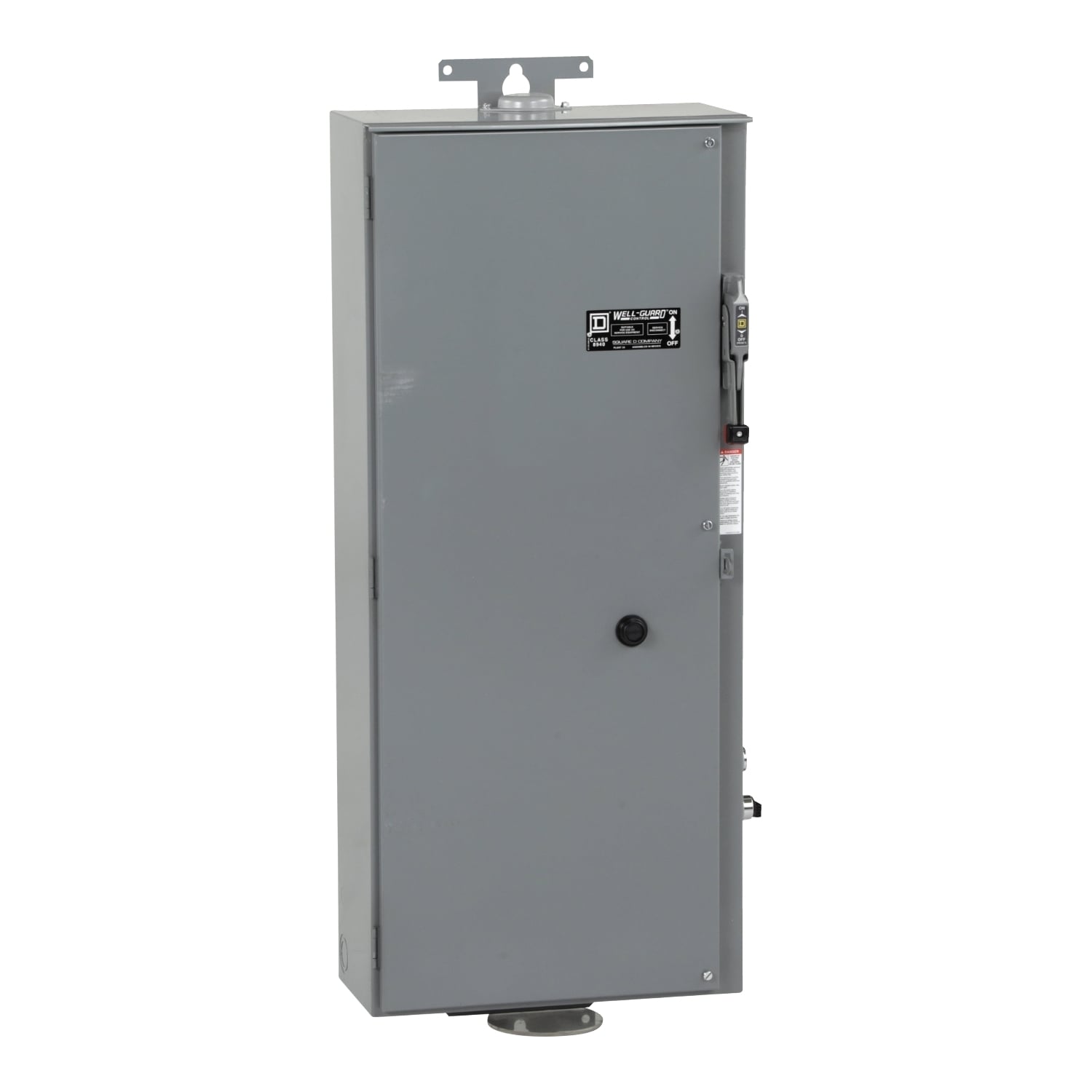 Pump Panel, NEMA Type S, Well Guard, Size 3, 90A, 5kA SCCR, 50HP, 100A Class H and K fuse clip, Motor Logic SSOLR, 120VAC 60Hz coil, NEMA 3R