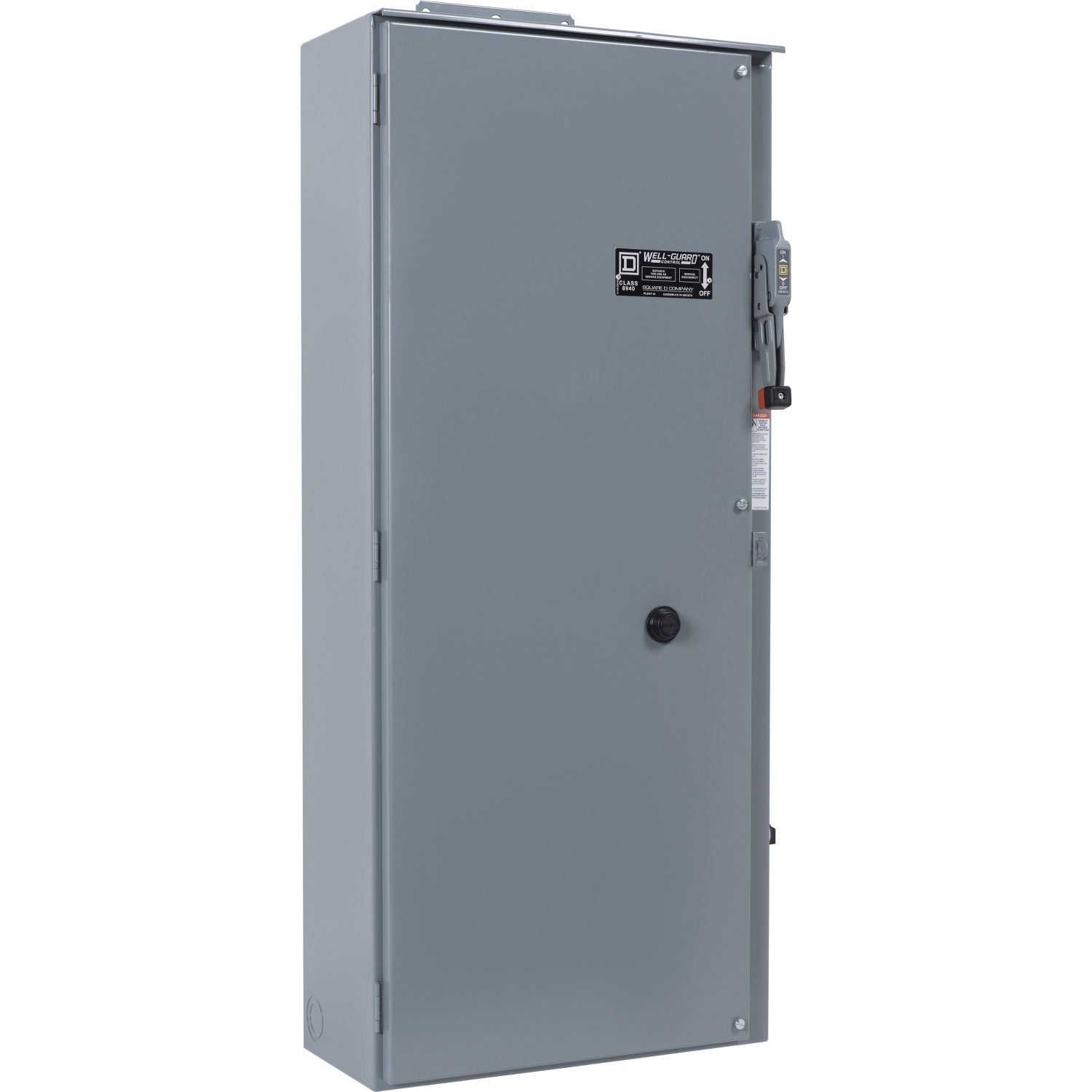 Pump Panel, NEMA Type S, Well Guard, Size 4, 135A, 10kA SSCR, 50HP, 200A Class H and K fuse clip, Motor Logic SSOLR, 240VAC 60Hz coil, NEMA 3R
