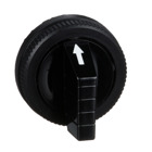 30mm Push Buttons, selector switch short handle, black