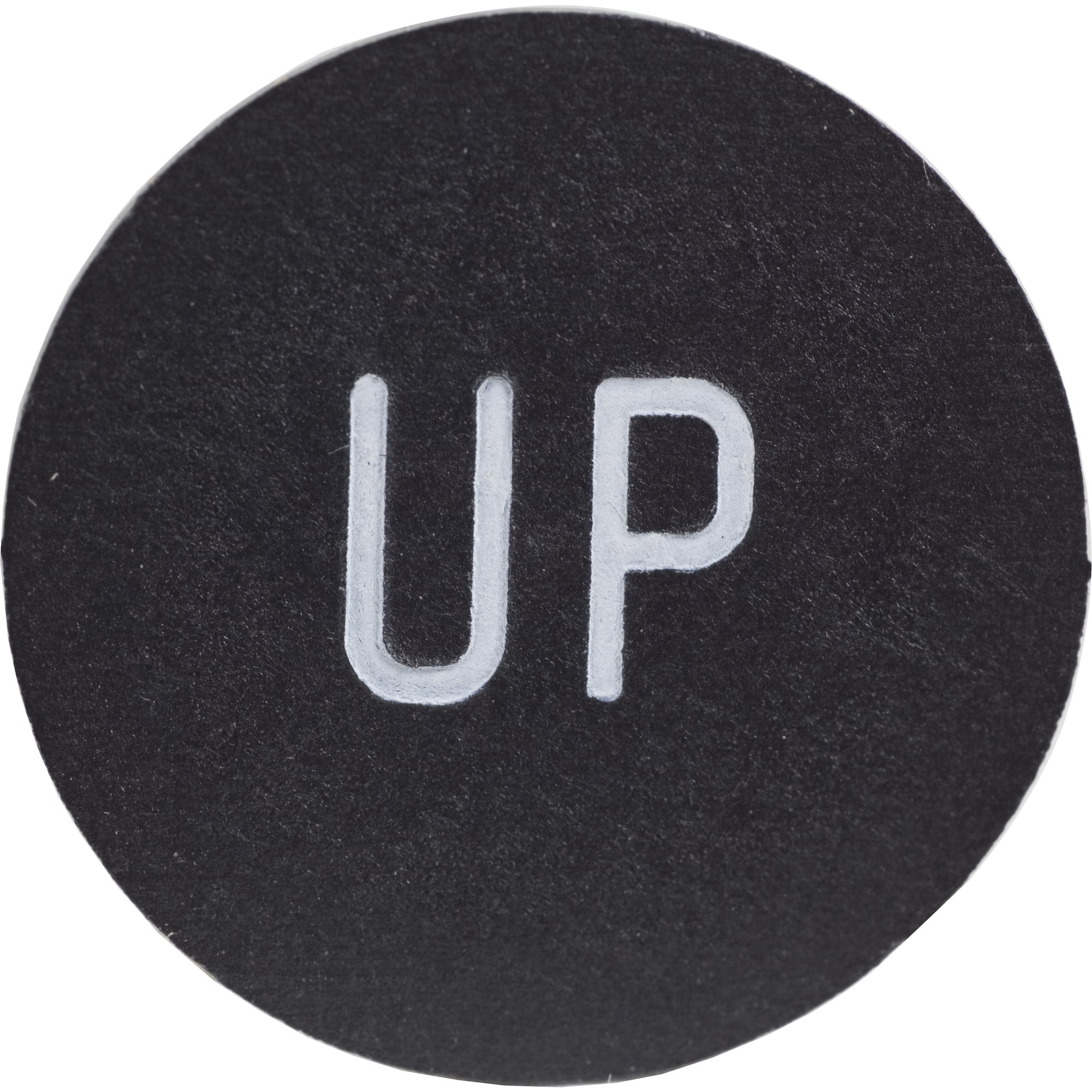 PUSH BUTTON LEGEND PLATE 30MM T-B