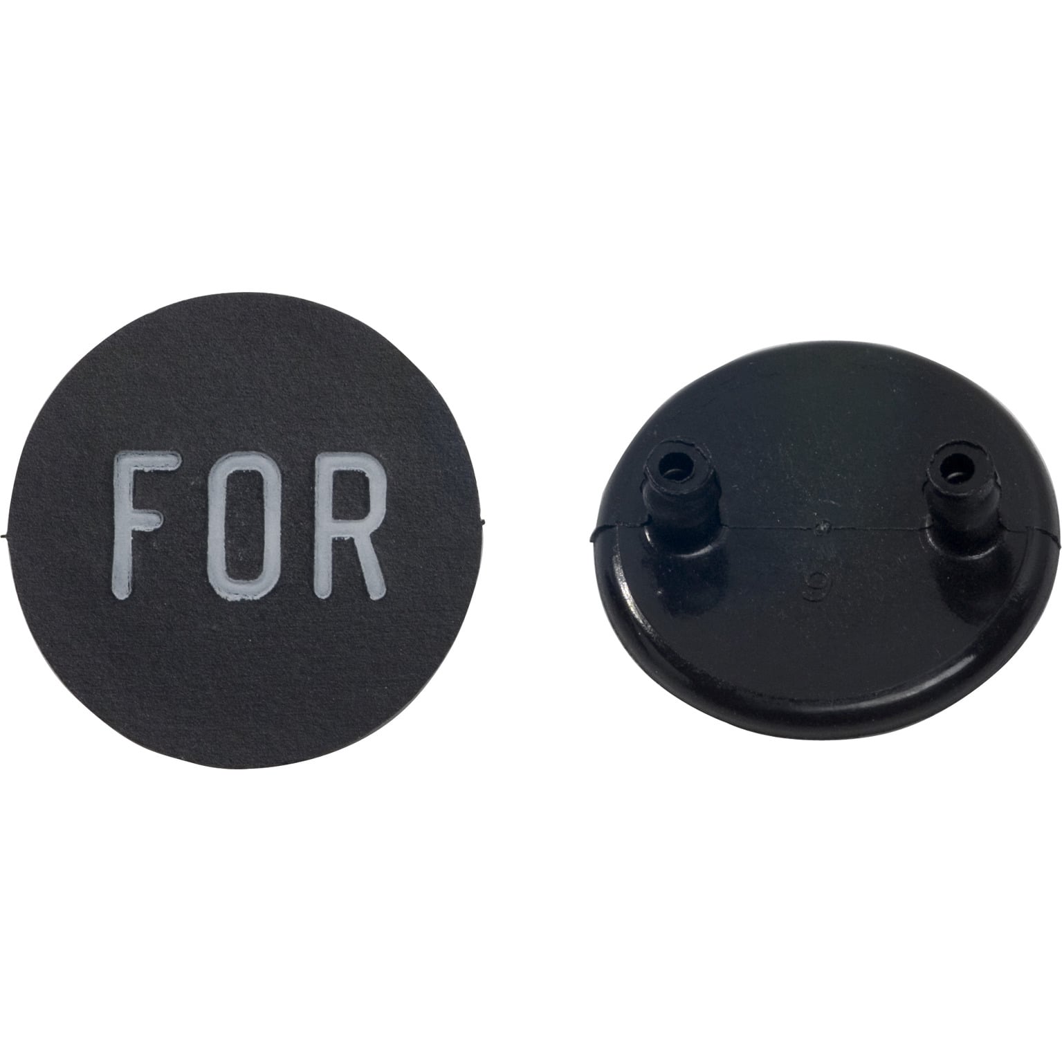 PUSH BUTTON LEGEND PLATE 30MM T-B
