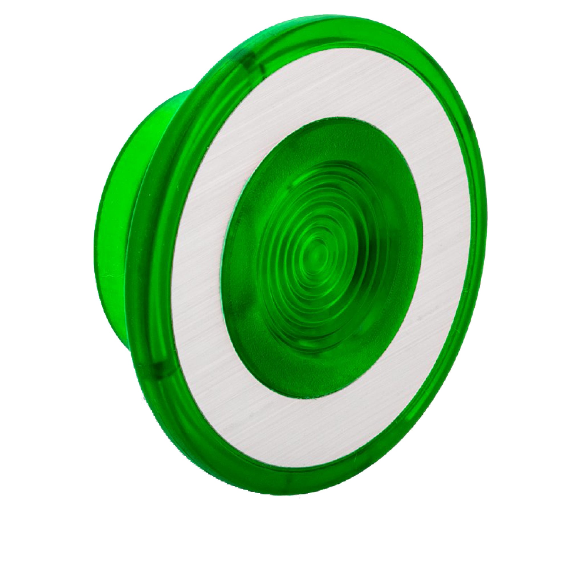 30mm push button, Type K, Type SK, green push/pull mushroom knob