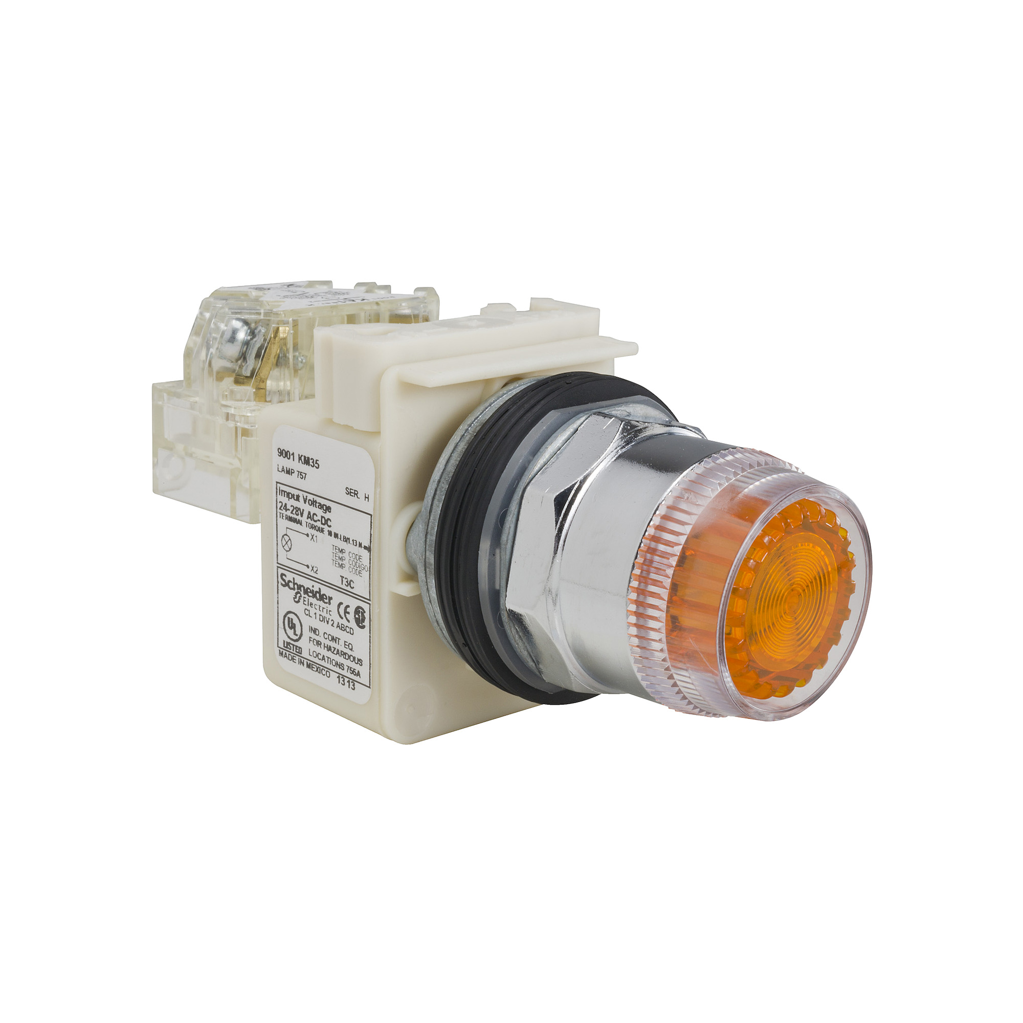 PUSH BUTTON 600VAC 10A 30MM T-K