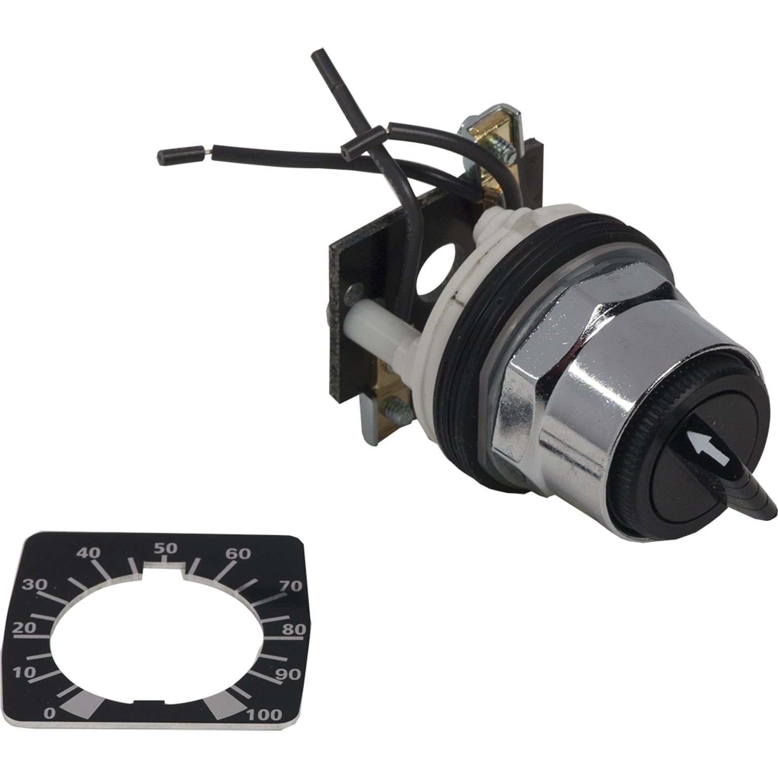 head 30 + mounting base + for potentiometer