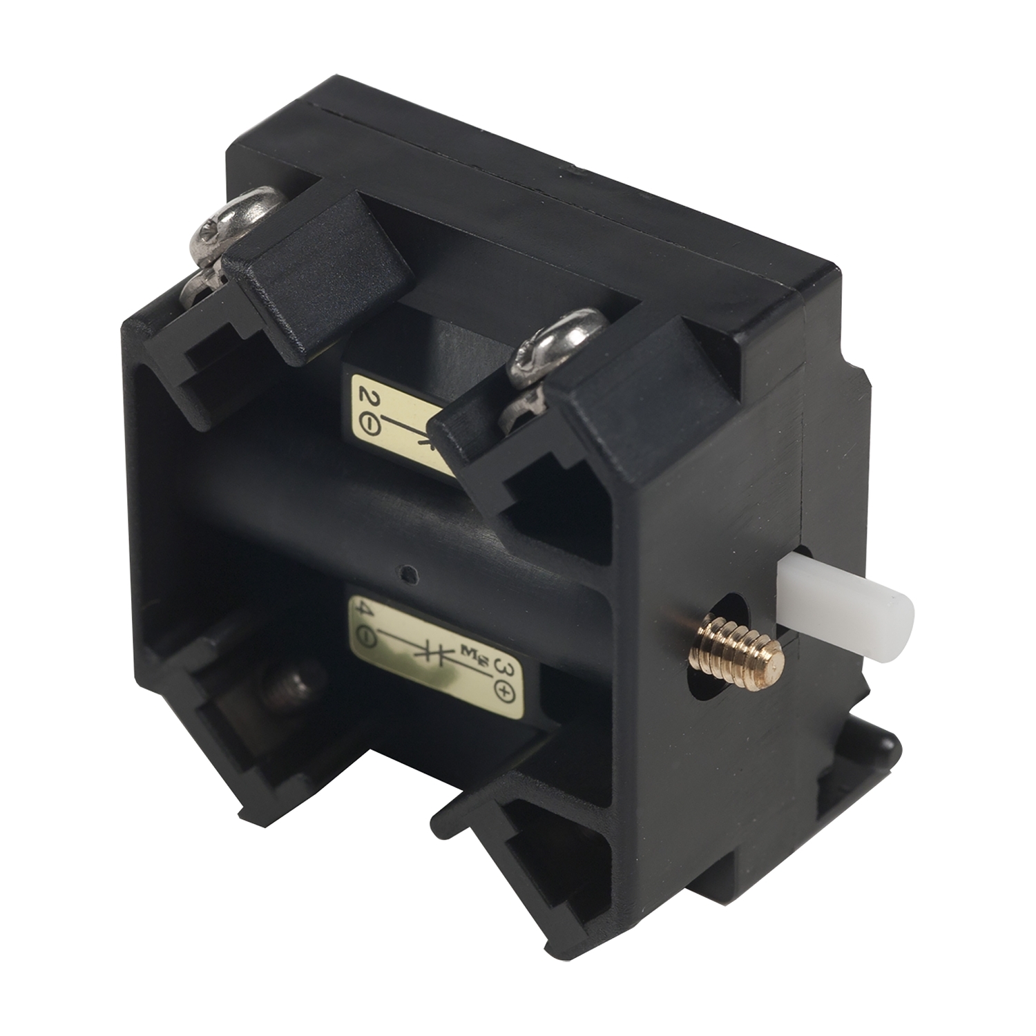 Contact block, Harmony 9001K, Harmony 9001SK, 240V, screw clamp terminal, power reed, hermetically sealed, 2NC