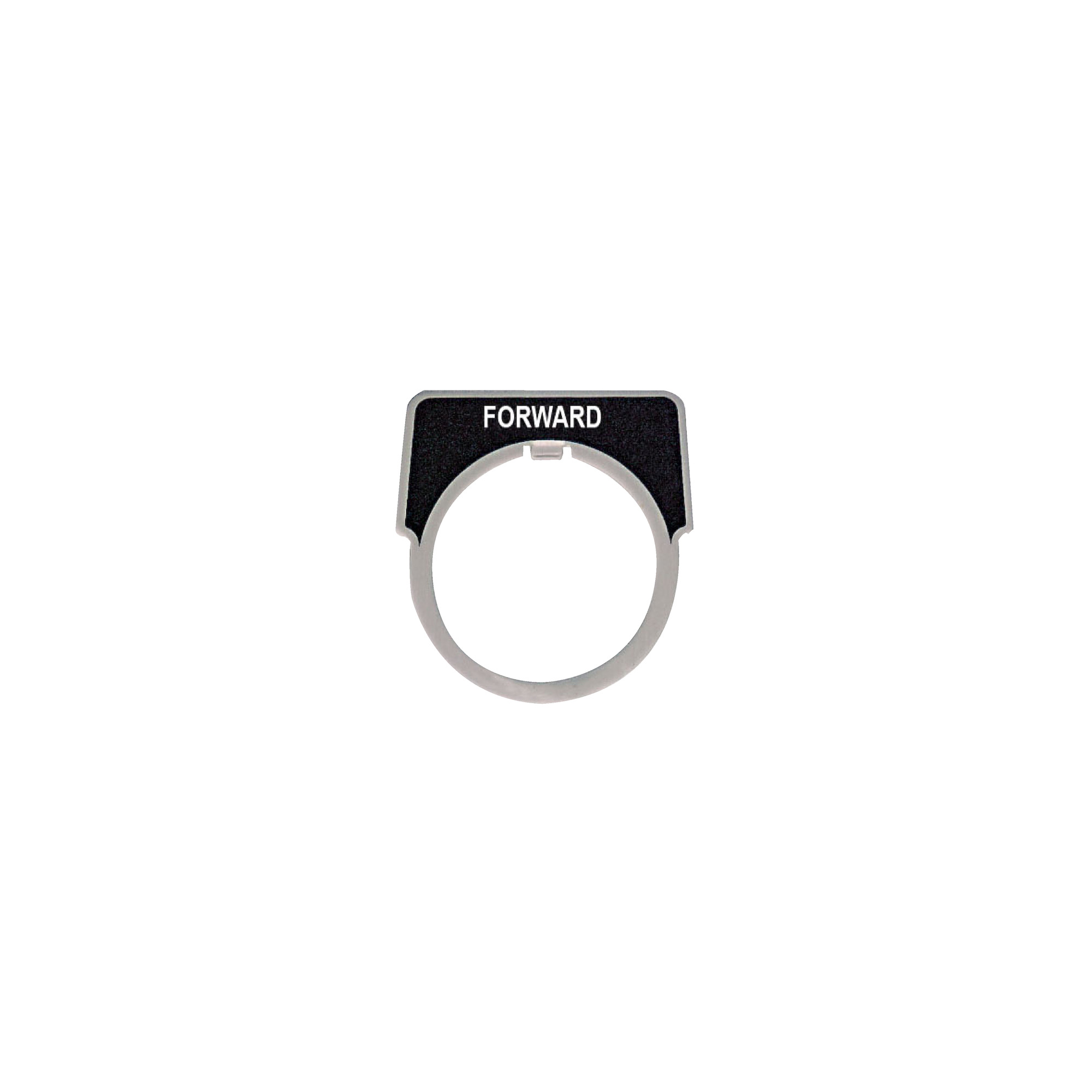 30MM LEGEND PLATE - FORWARD