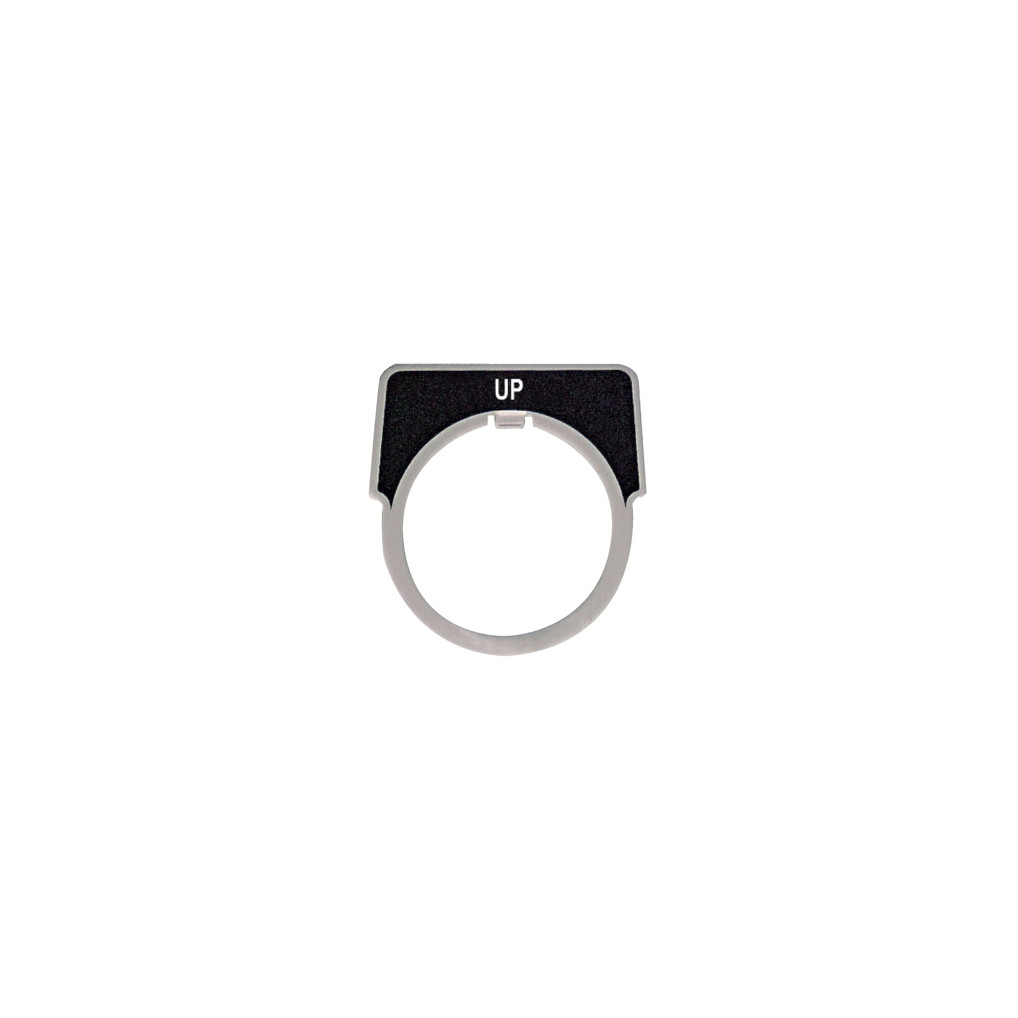 30MM LEGEND PLATE - UP