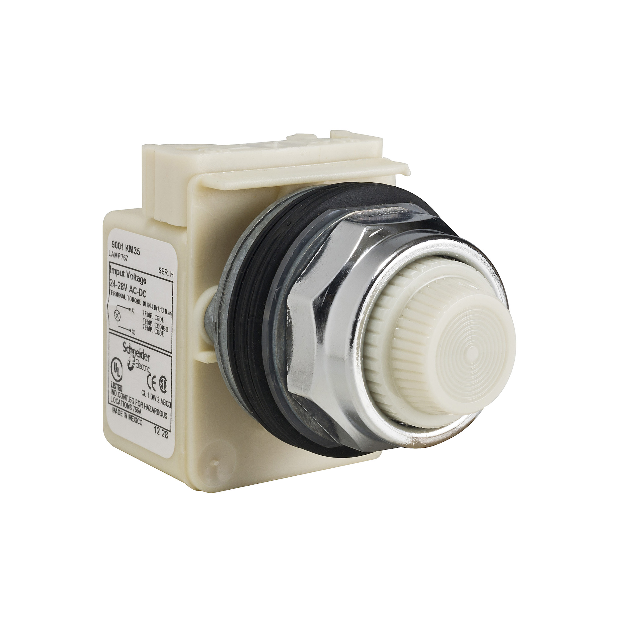 PILOT LIGHT 28V 30MM TYPE K +OPTIONS