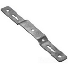 Bracket; 9 1/2 Inch Length x 1 Inch Width, Stainless Steel, For FV Series Non-Metallic Fluorescent Luminaires