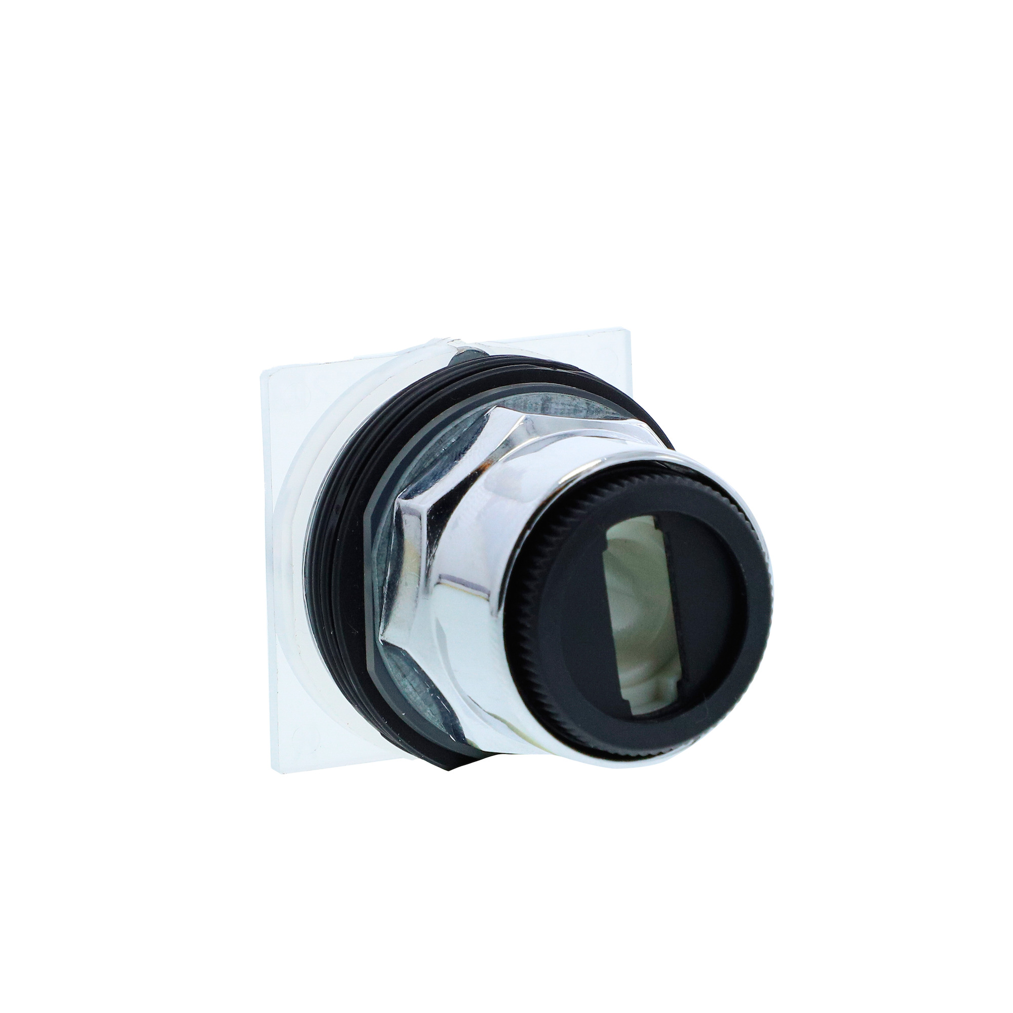 Selector switch head, Harmony 9001K, metal, without handle, 30mm, 3 positions, stay put