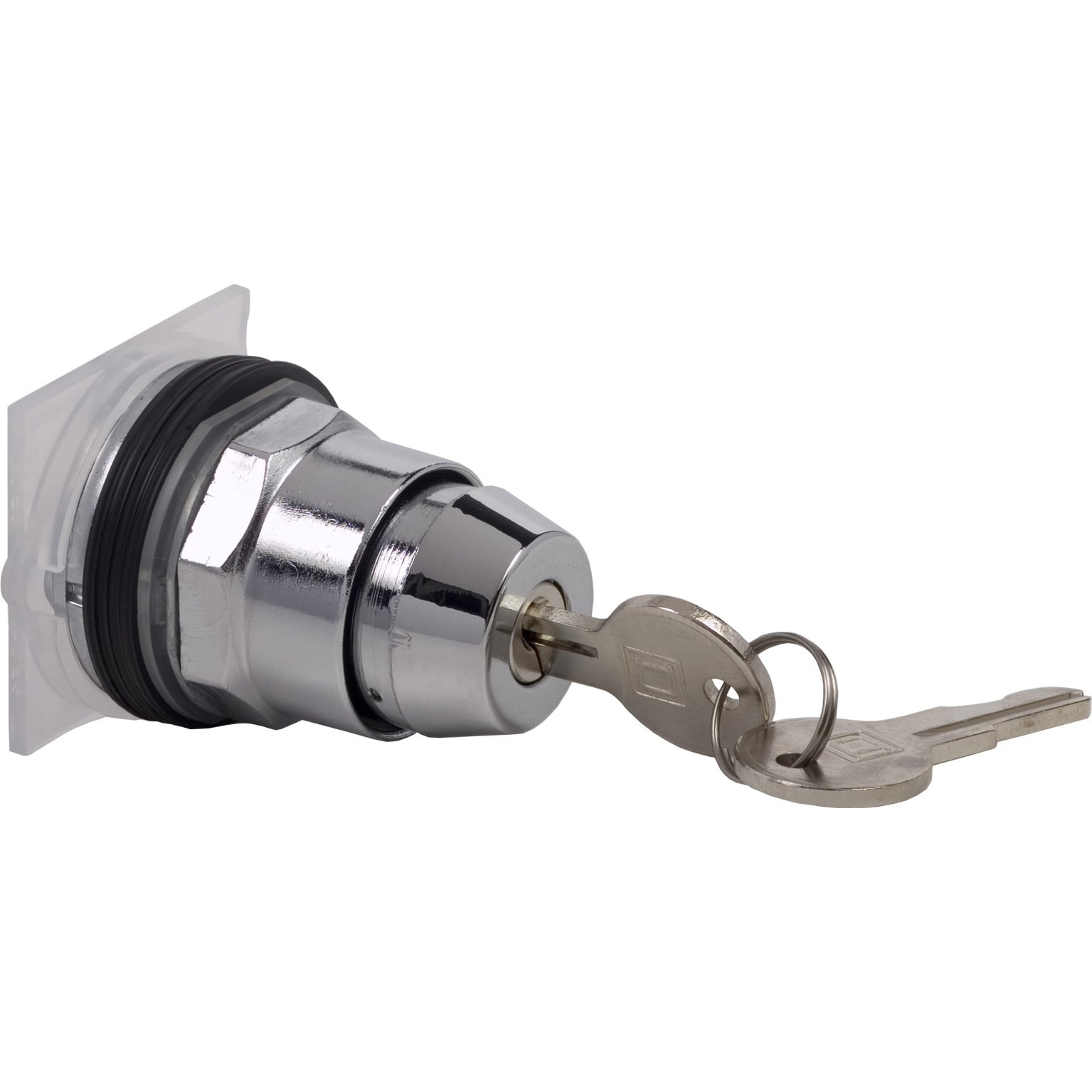 30mm push button, Type K, 3 position key operated selector switch, key withdrawl in all positions, NEMA 4, 13