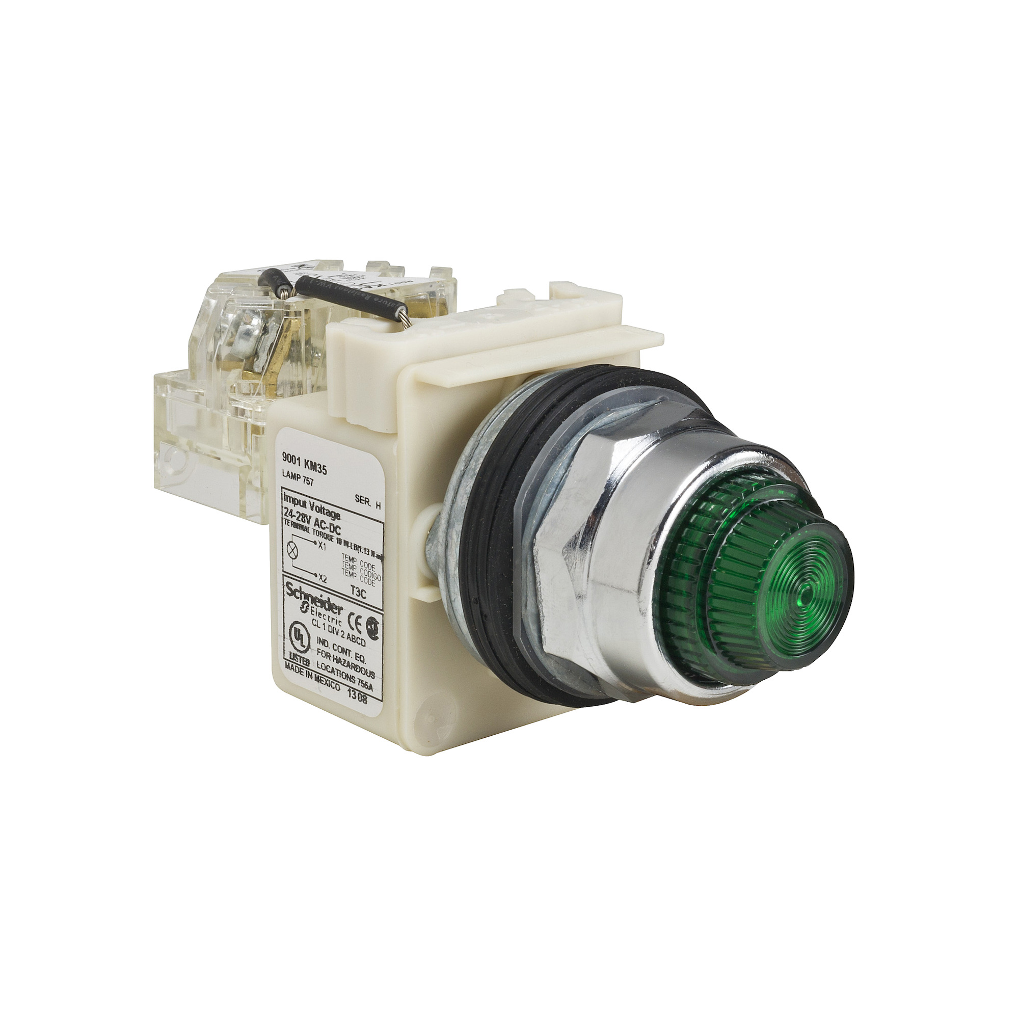 PILOT LIGHT 120VAC 30MM TYPE K +OPTIONS