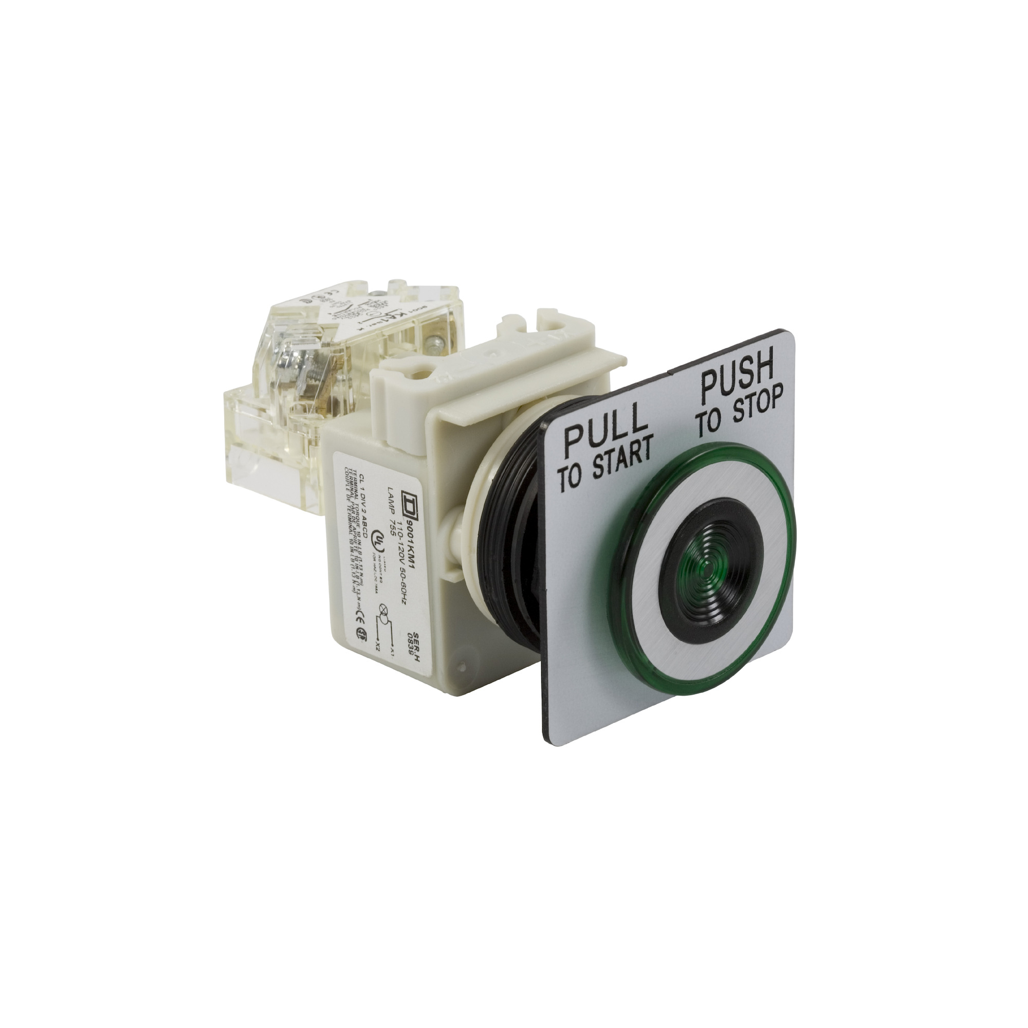 PUSHBUTTON 120VAC 30MM SK +OPTIONS