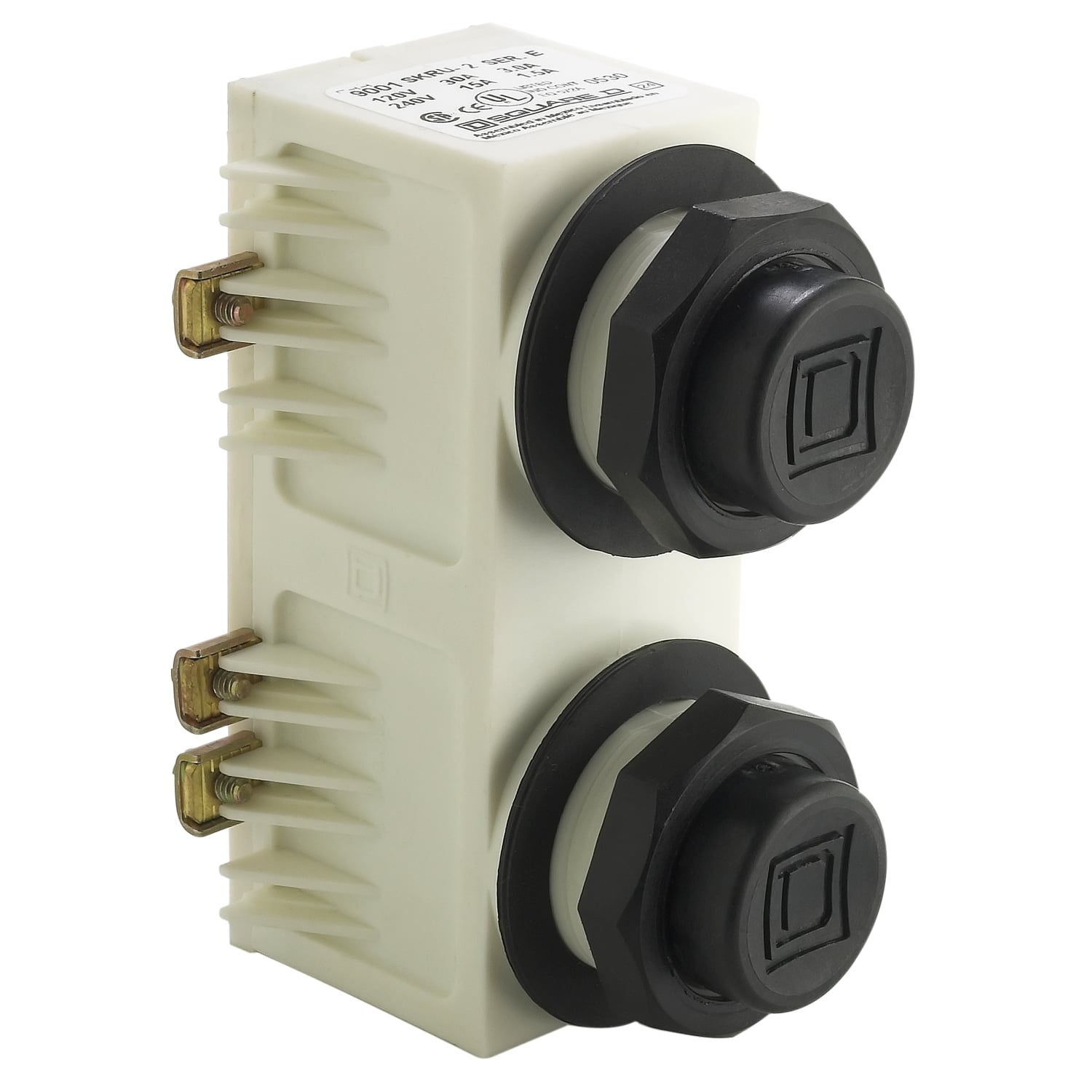 Push button, Harmony 9001SK, 5 speed, momentary interlocked, plastic, 600V AC, 10A, 30mm