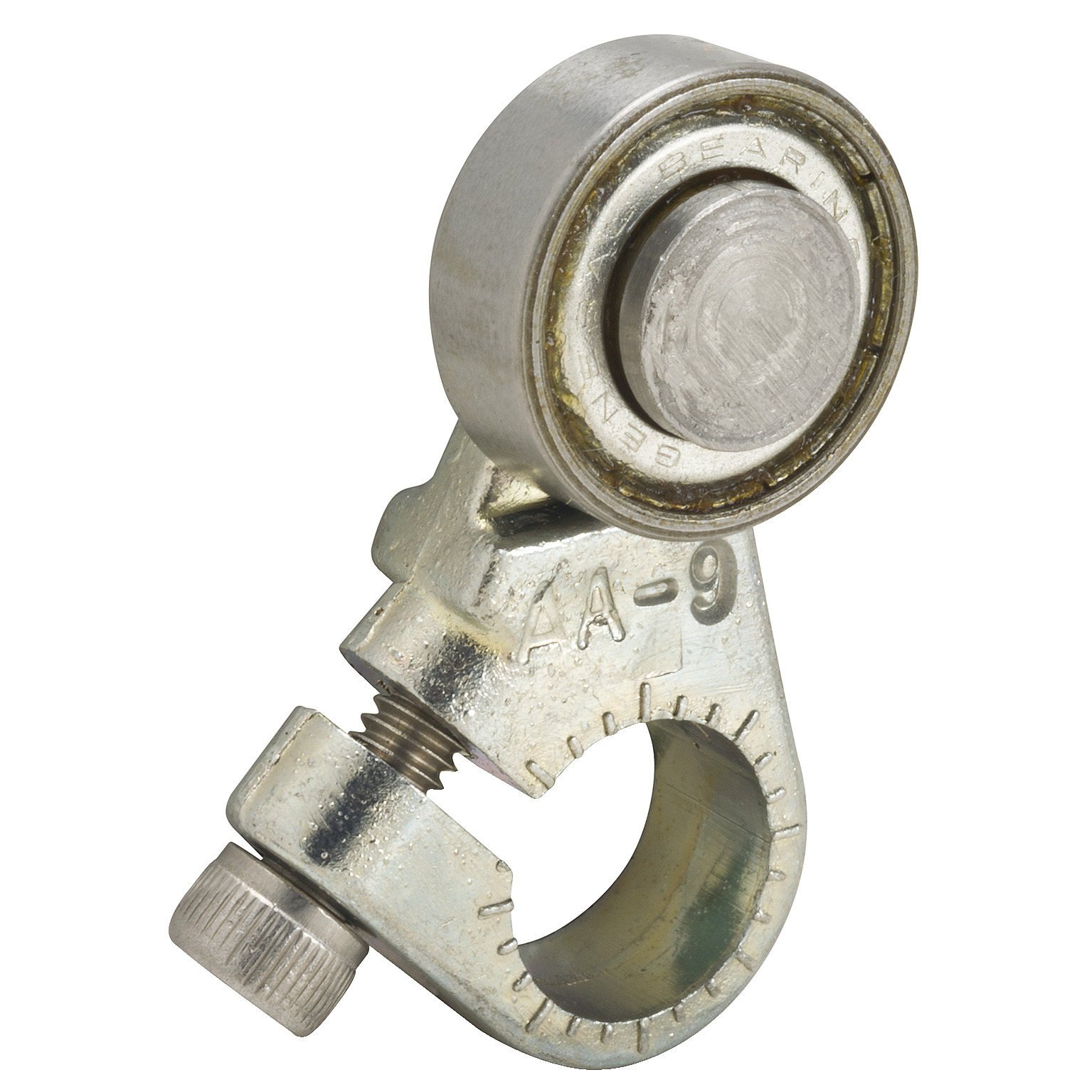 Limit switch lever, 9007, 9007C zinc, fixed length, outside ball bearing roller