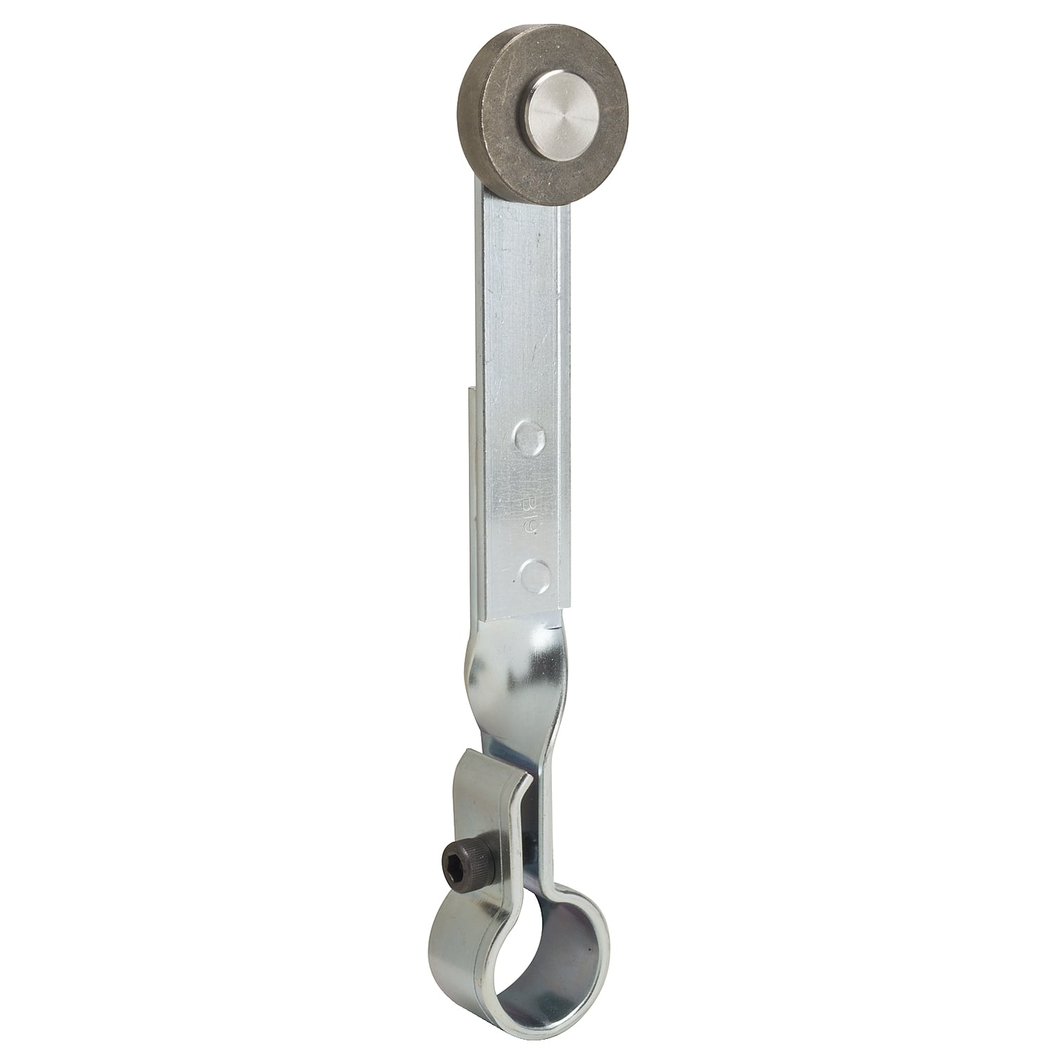 9007B19 Osisense Rotary Standard Straight Severe Duty Limit Switch Lever Arm, 5 in L, Steel Roller