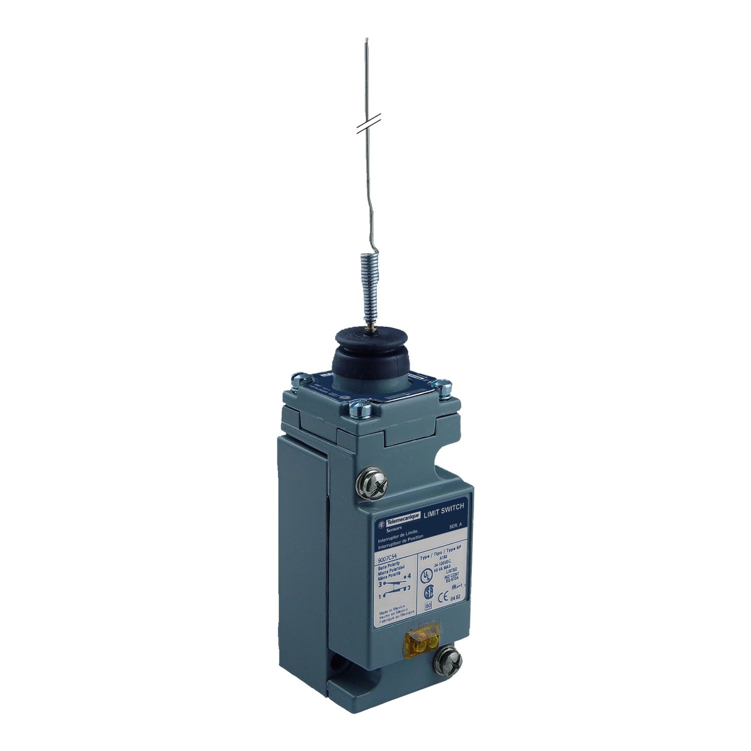 Limit switch, 9007, 600 V 10amp c +options