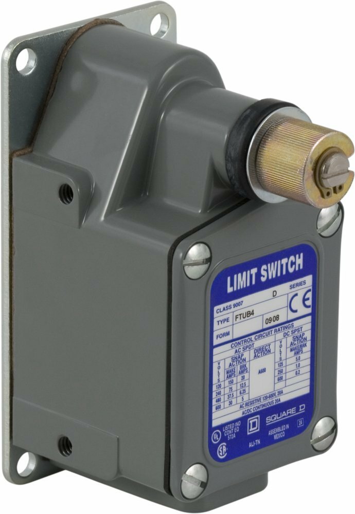 Square D,LIMIT SWITCH 600VAC 30AMP FT+OPTIONS,-10...185 F,0.5 Inch NPT Conduit Entrance Screw Clamp,20A,600V,FT,severe duty,Form Z  Single Pole DT-DB,Foundry Limit Switch,IP66-IP65-IP67,Lever Arm (purchase separately) CW and CCW,NEMA A600/P600,NPT conduit entry 0.5 in,UL Listed, CSA Certified, CE Marked
